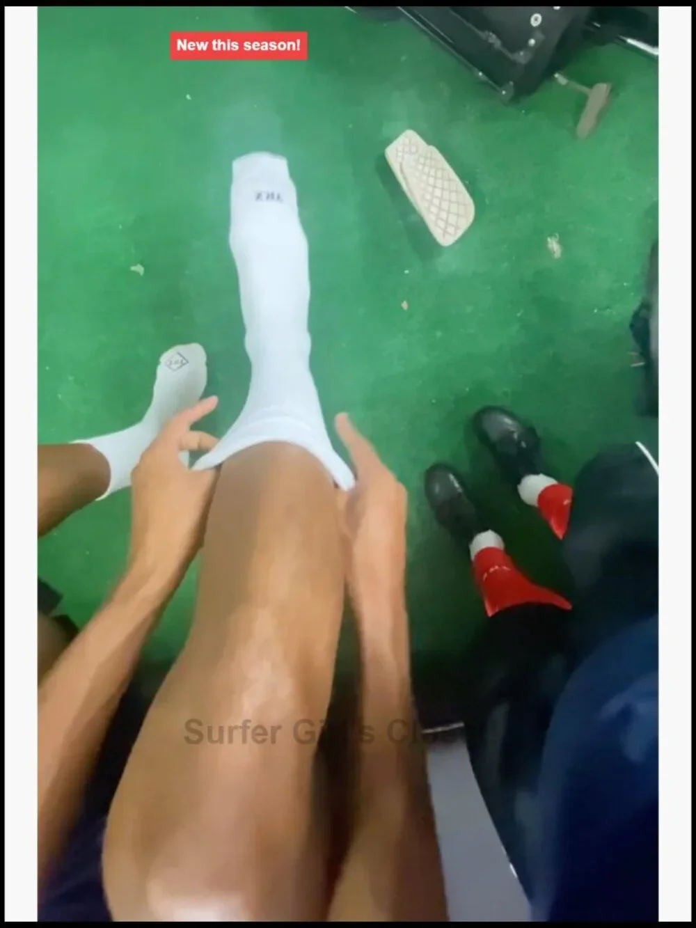 Compression Leg Sleeves for Soccer Football Hockey Rugby Athletic Socks